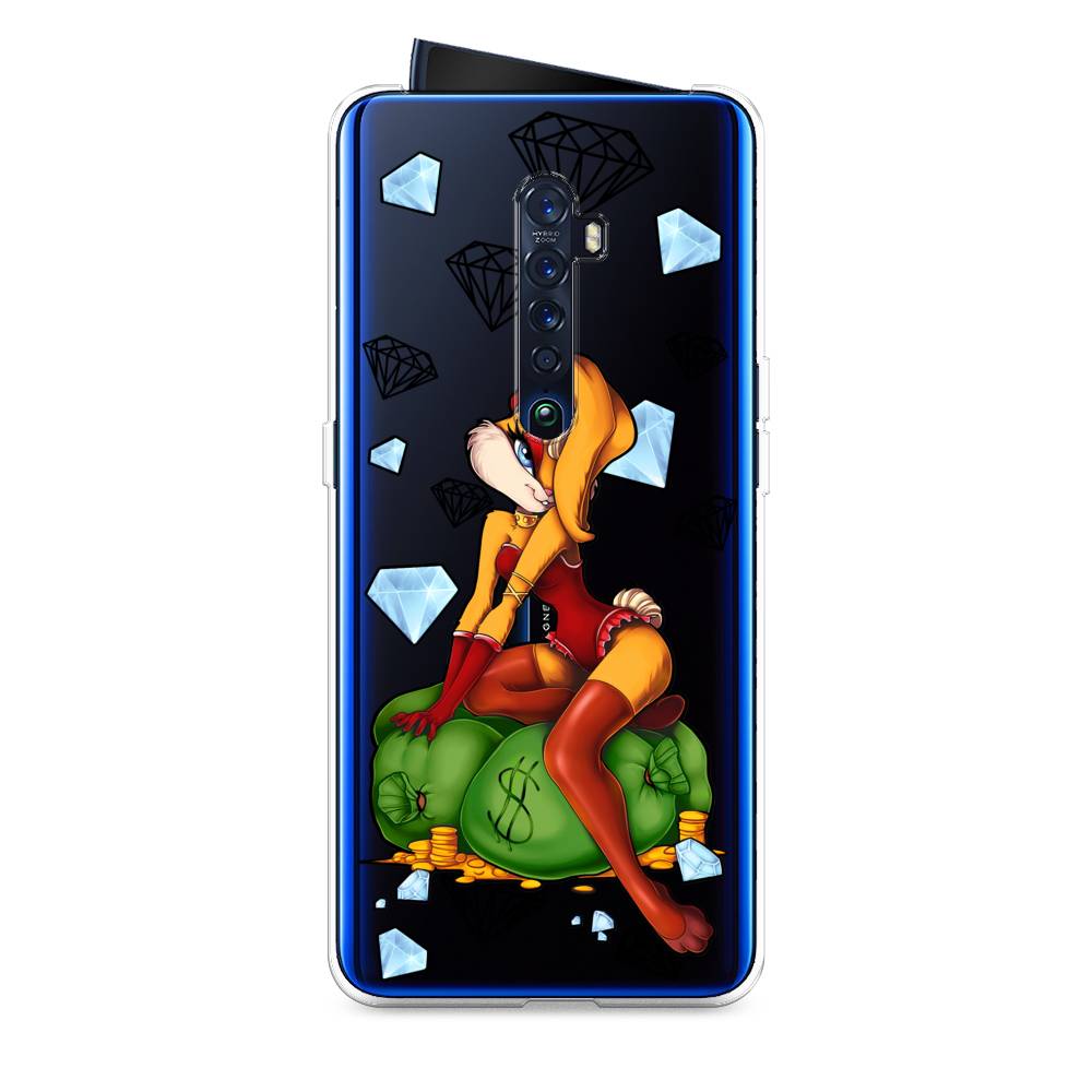 

Чехол на Oppo Reno 2 "Лола Банни с бриллиантами", Красный;оранжевый;зеленый, 253550-6