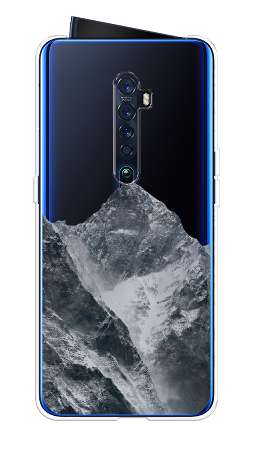 

Чехол на Oppo Reno 2 "Горы арт 4", Серый;бежевый, 253550-2