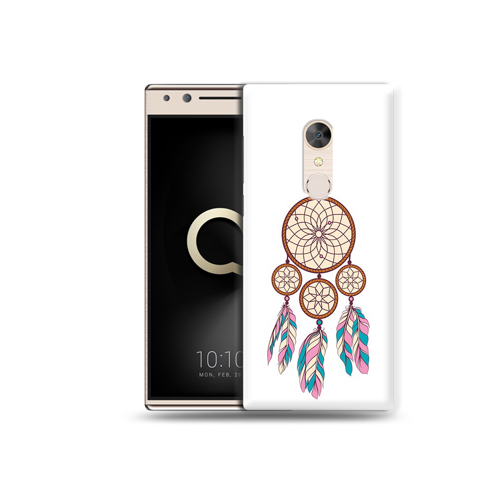 

Чехол MyPads Tocco для Alcatel 5 ловец снов бежевый (PT110913.675.442), Прозрачный, Tocco