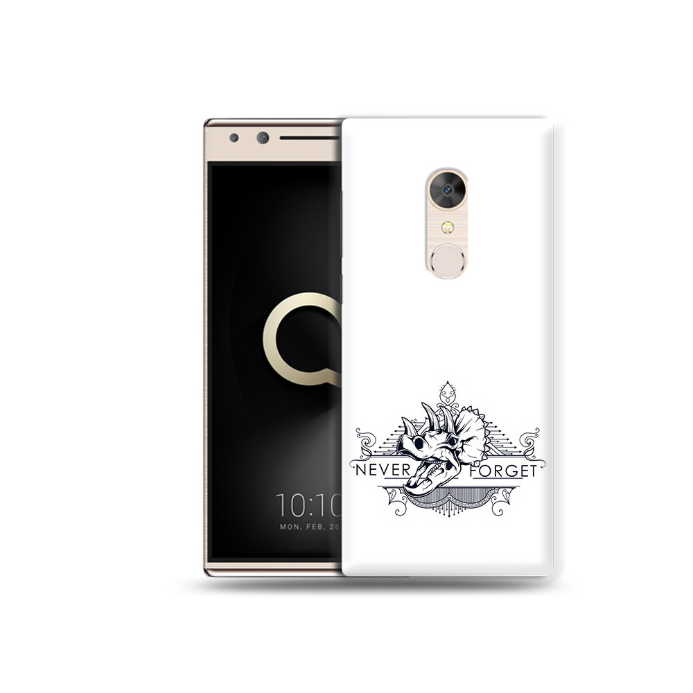 

Чехол MyPads Tocco для Alcatel 5 логотип носорога никогда не забуду (PT110913.675.445), Прозрачный, Tocco