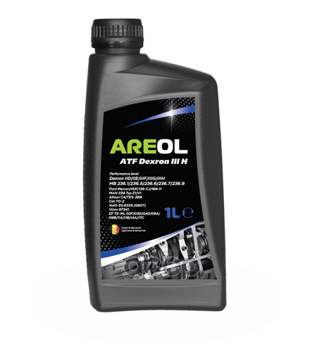 Areol Atf Diii H (1l)_жидк. Красн. Для Акпп И Гур! Dexron Iid/Iie/Iiif/Iiig/Iiih, Man 339