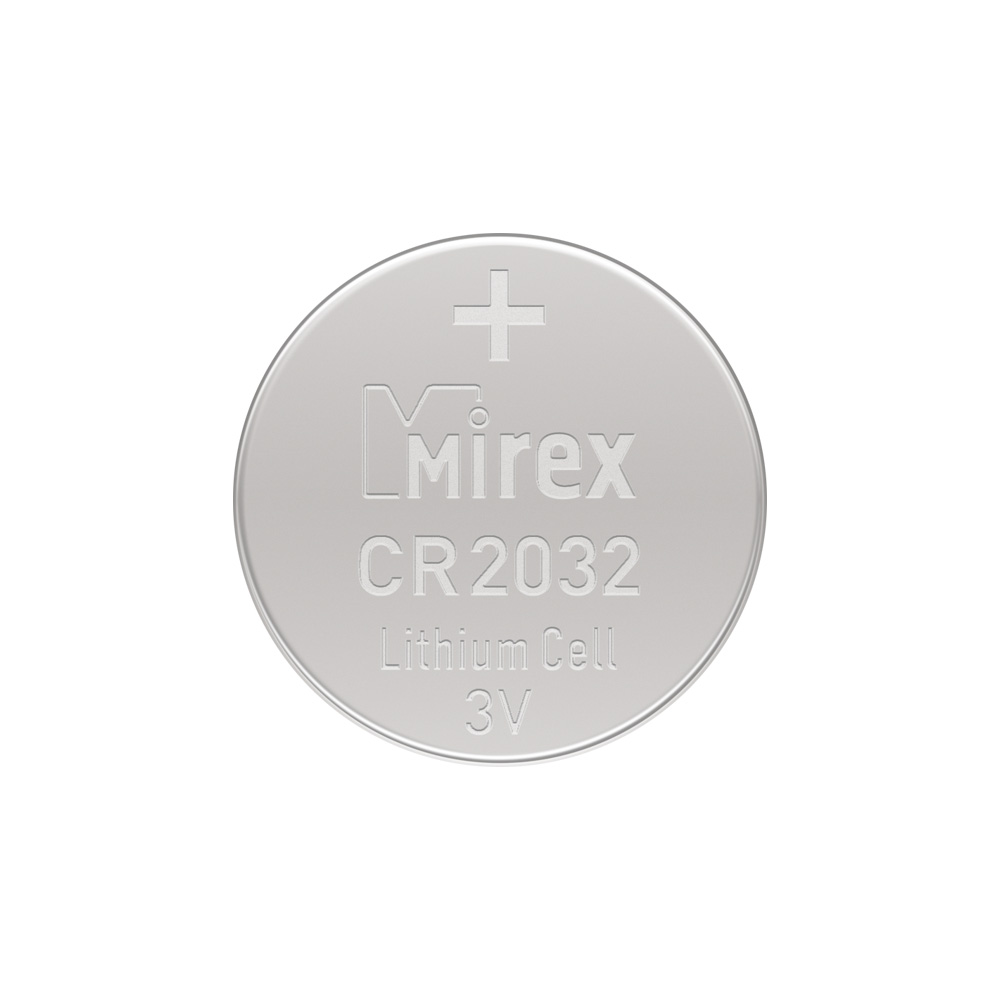 

Батарея Mirex, литиевая CR2032 3V 2 шт ecopack 23702-CR2032-E2