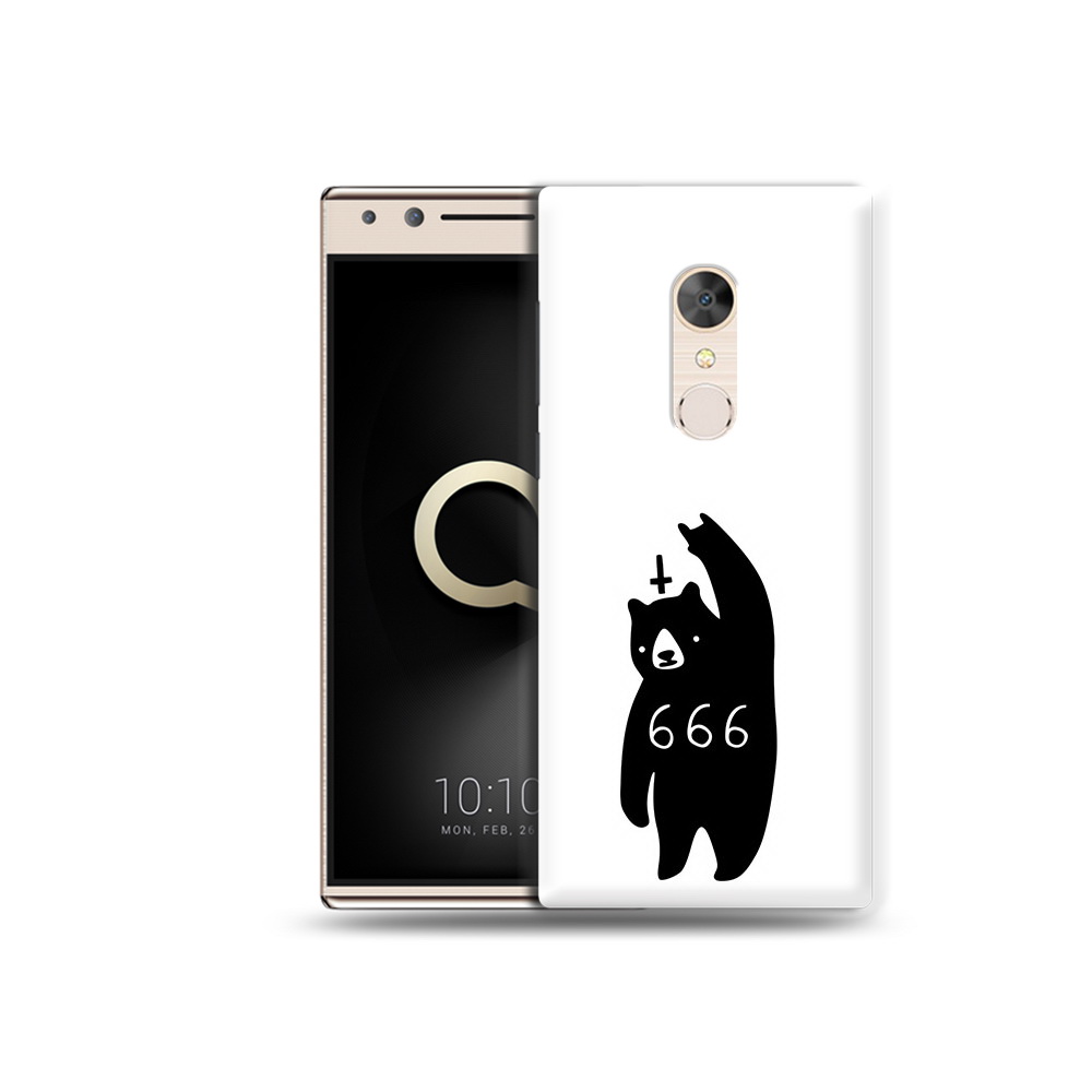

Чехол MyPads Tocco для Alcatel 5 медведь 666 (PT110913.675.462), Прозрачный, Tocco