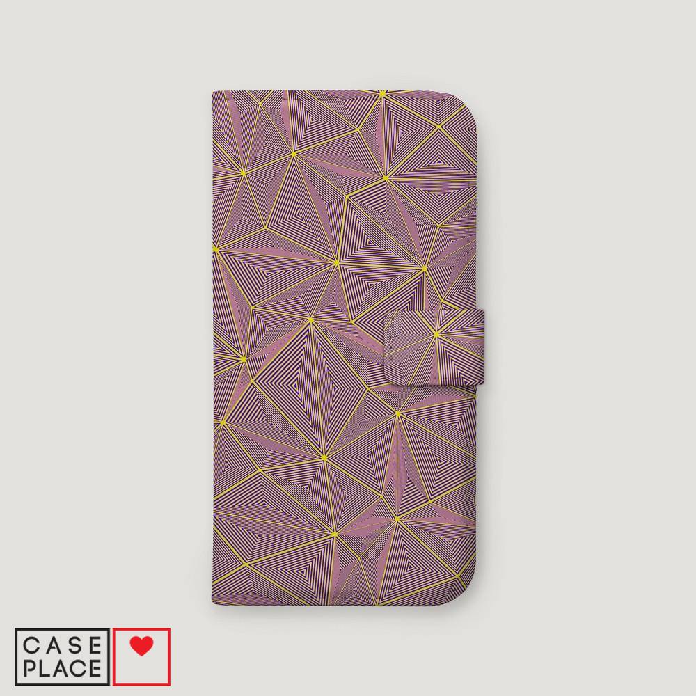 

Чехол Awog на Huawei Y5p "Узорчатый фон 10 book", Розовый, 6103785-1