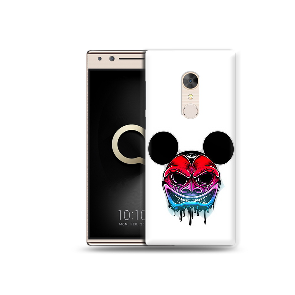 

Чехол MyPads Tocco для Alcatel 5 микки в маске (PT110913.675.473), Прозрачный, Tocco