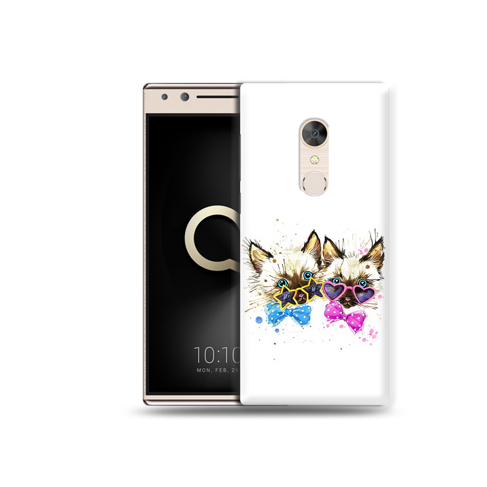 

Чехол MyPads Tocco для Alcatel 5 милые котята (PT110913.675.474), Прозрачный, Tocco