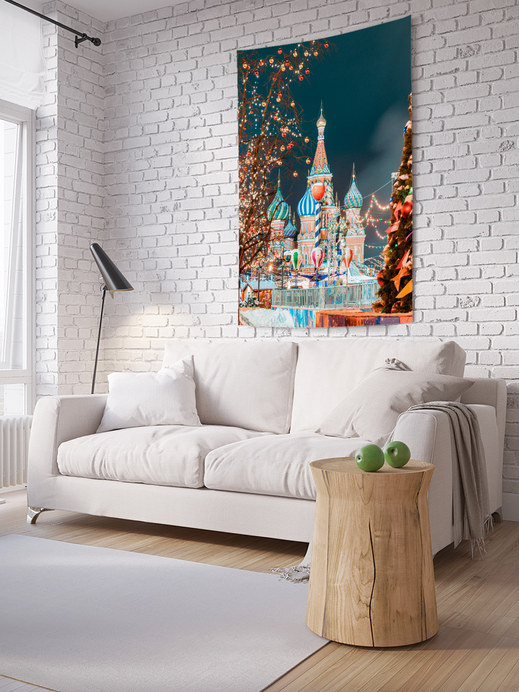 

Вертикальное фотопанно на стену JoyArty Собор Василия Блаженного 100x150 см, Собор Василия Блаженного