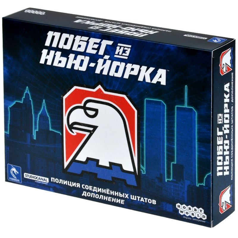 

Настольная игра Hobby World Побег из Нью-Йорка: Полиция Соединённых Штатов, База