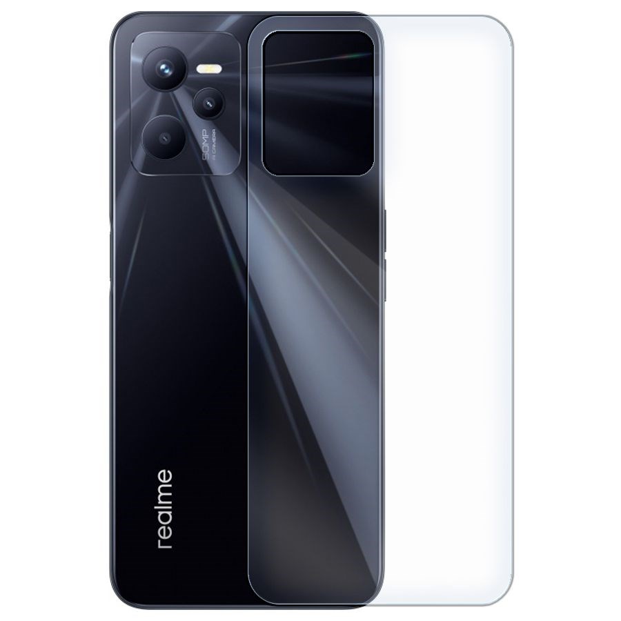 

Стекло защитное гибридное Krutoff для Realme C35 задняя сторона