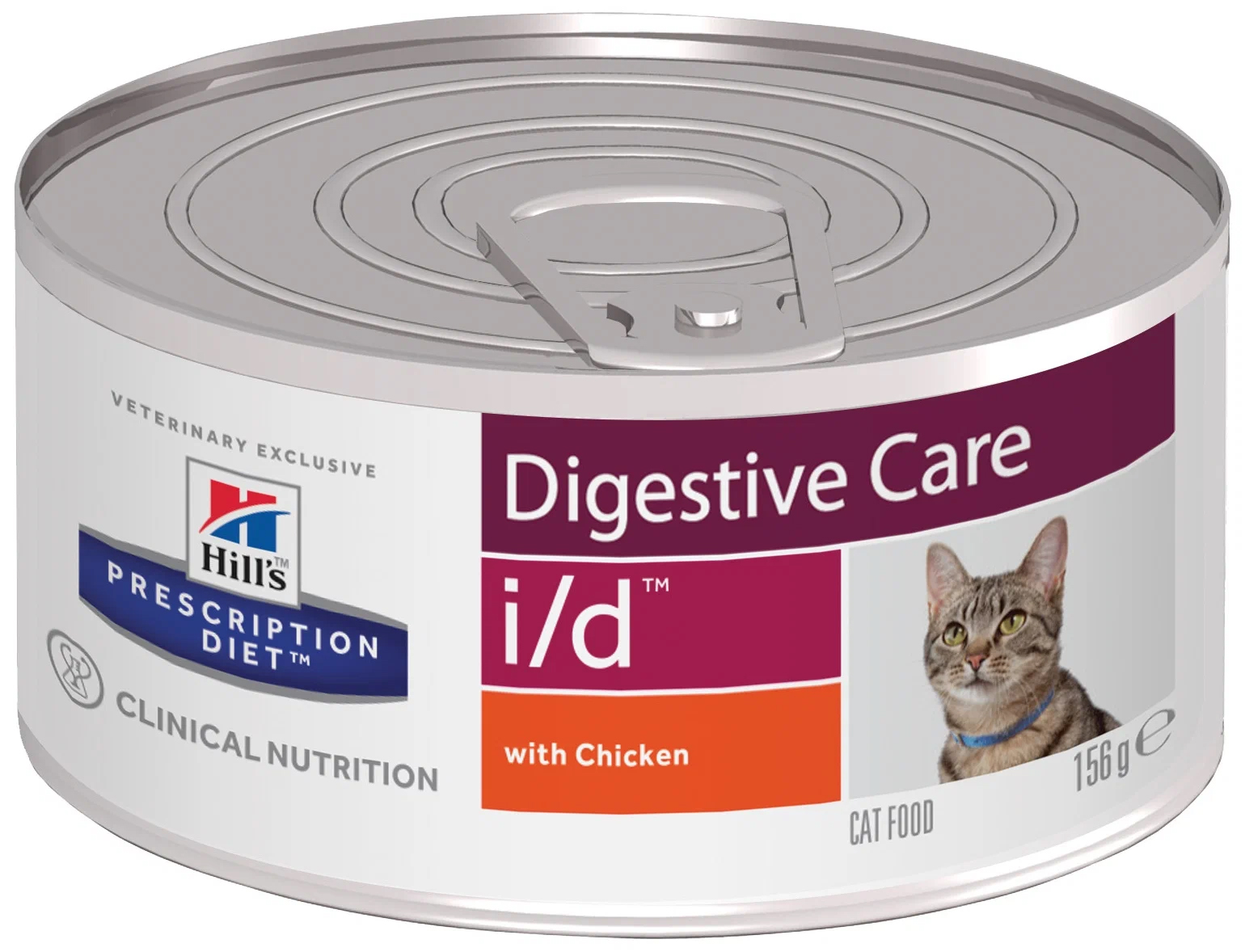 

Влажный корм Hill's Prescription Diet Digestive с курицей для кошек 156 г