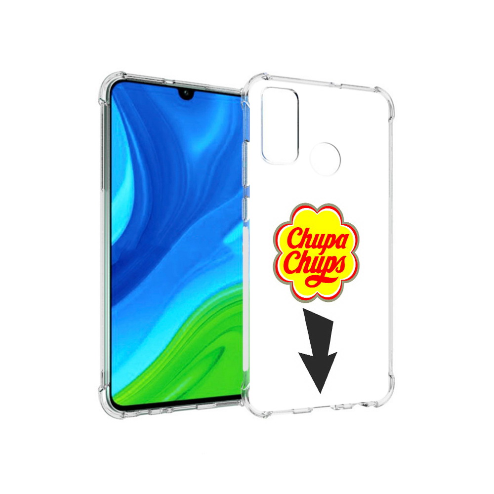 

Чехол MyPads Tocco для Huawei P Smart (2020) чупа чупс, Прозрачный, Tocco