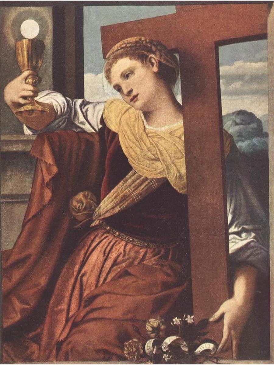 

Постер DRABS A2 Моретто да Брешиа Allegory of Faith