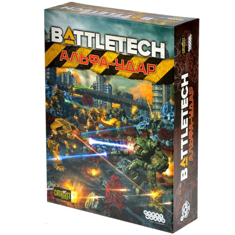 Настольная игра Hobby World Battletech: Альфа-Удар