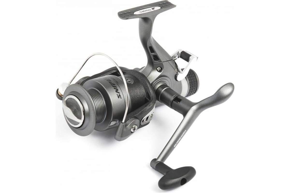 

Безынерционная катушка SALMO Sniper BAITFEEDER 1 4000BR 2740BR, Серый;черный