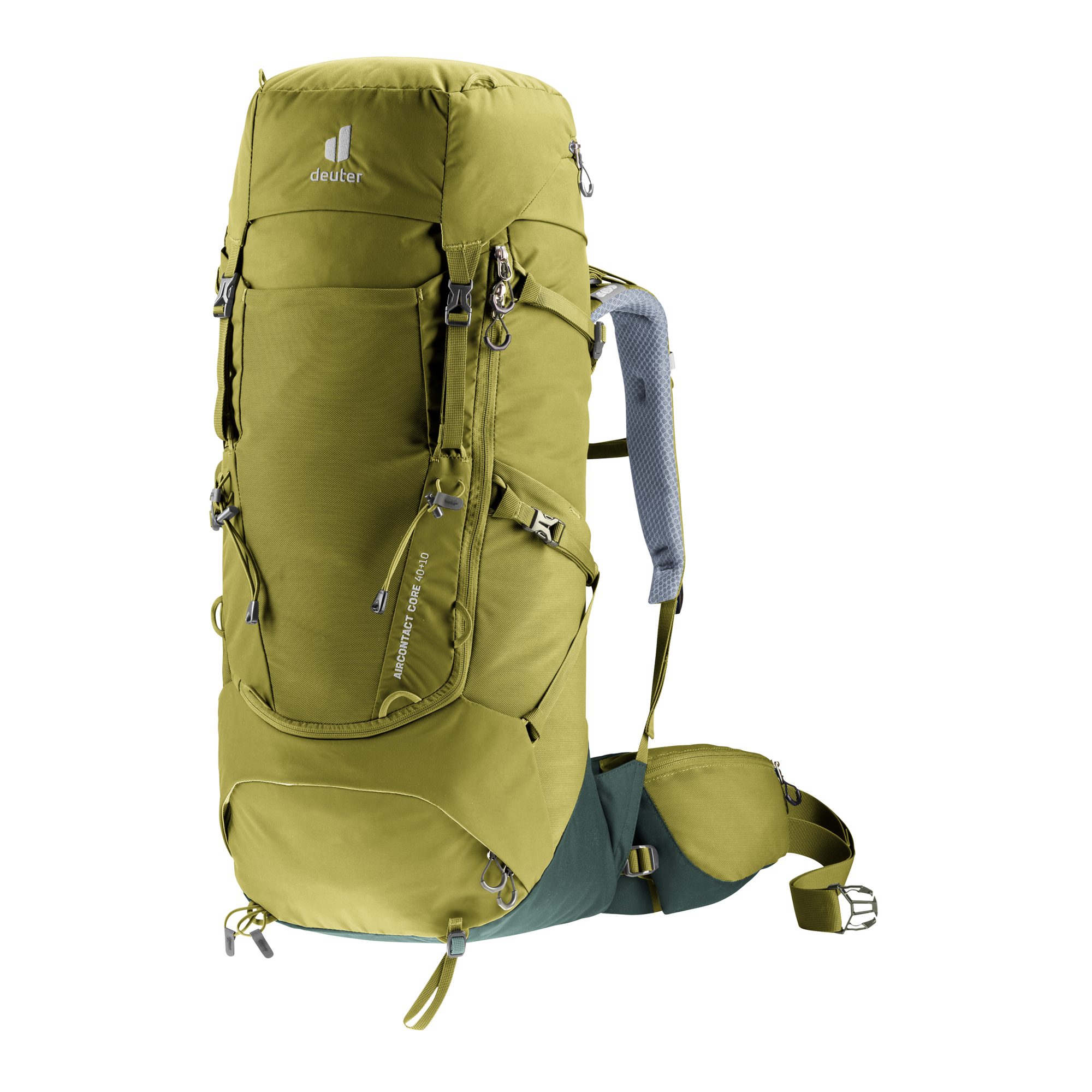 Рюкзак Deuter Aircontact Core 40+10 туристический, cactus-ivy