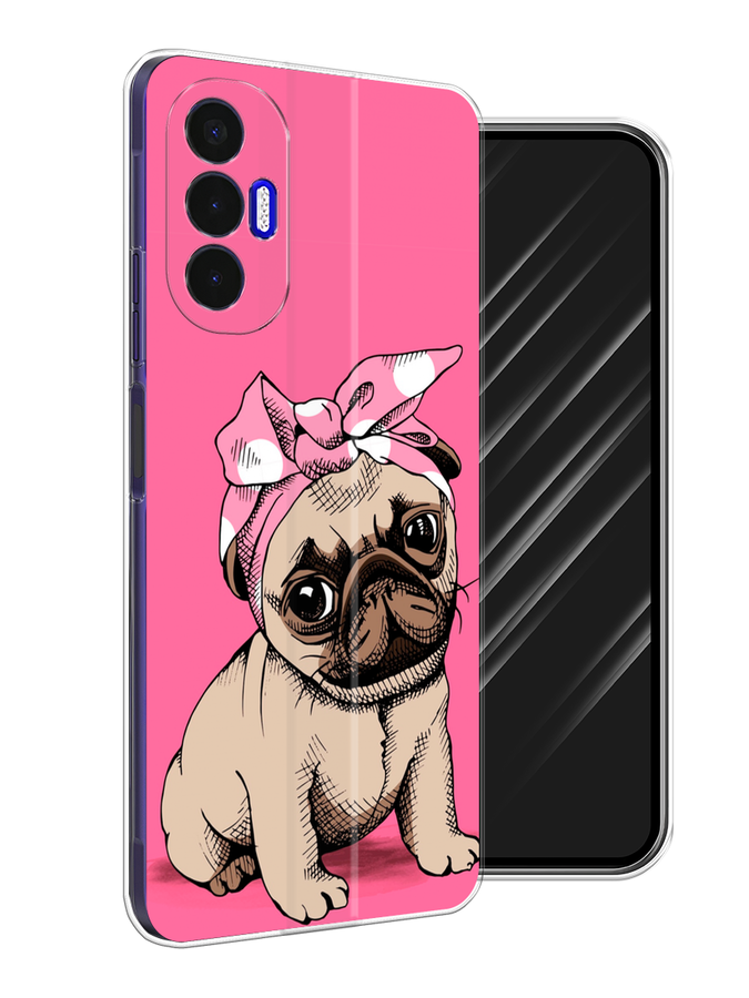 

Чехол Awog на Tecno Pova 3 "Dog Pin-Up", Разноцветный, 301550-2