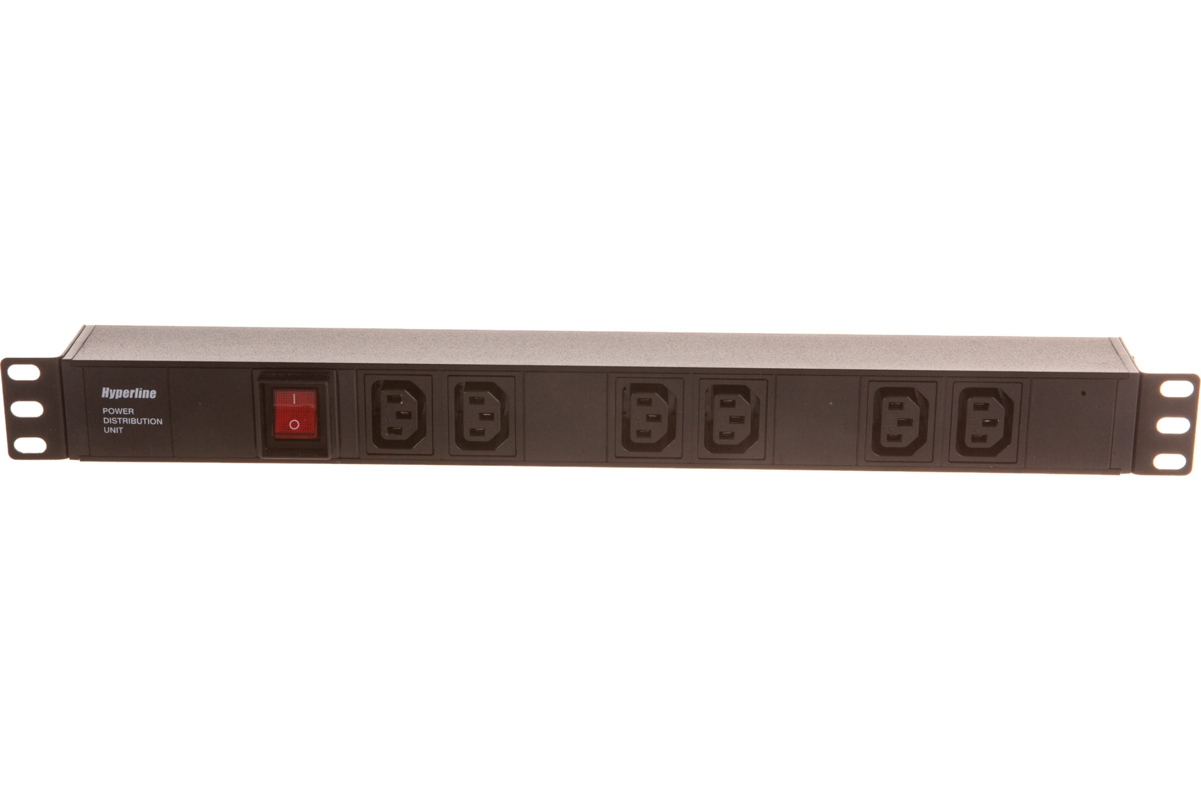 Hyperline Блок розеток SHE19-6IEC-S-IEC для 19 шкафов 426784