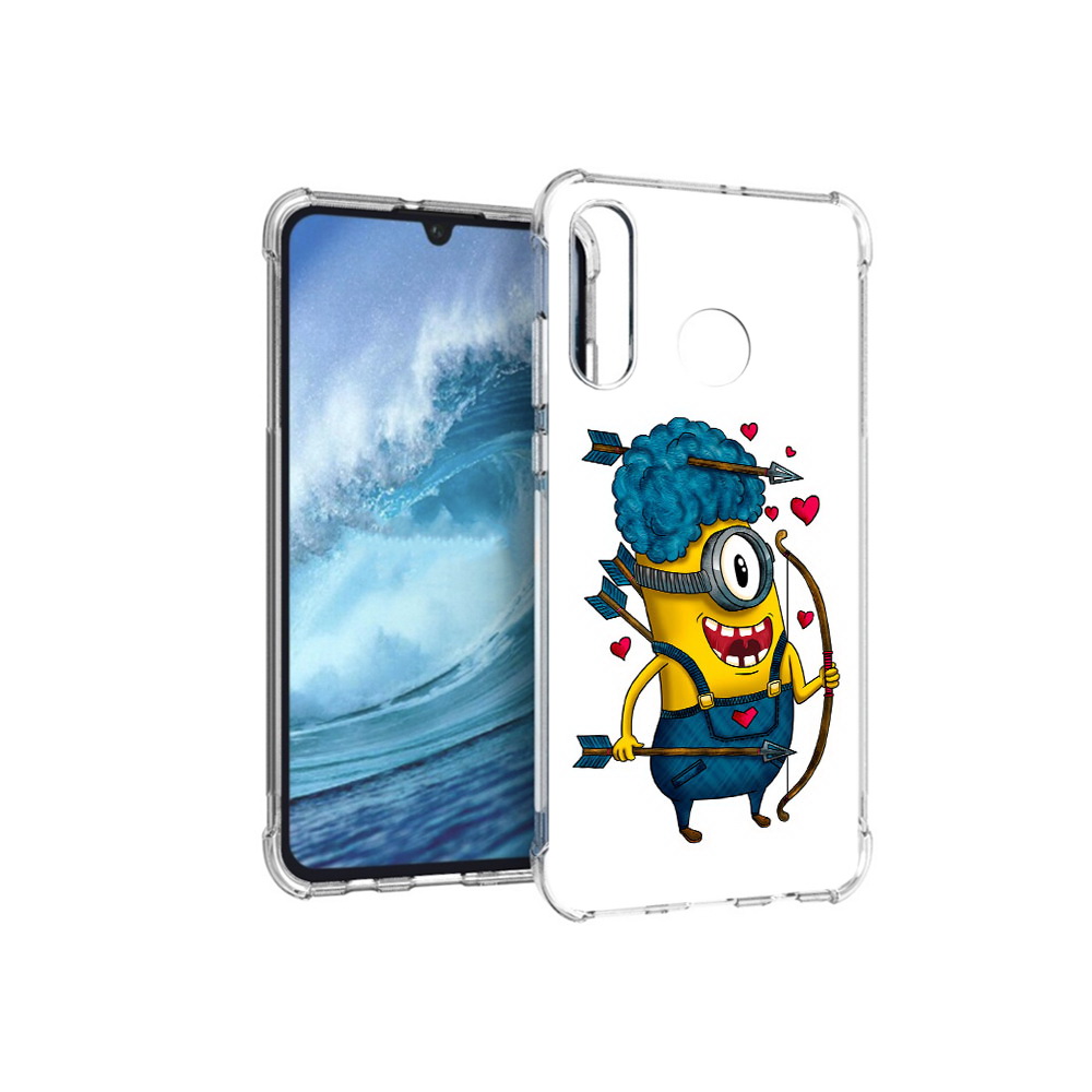 

Чехол MyPads Tocco для Huawei P30 Lite Миньон купидон, Прозрачный, Tocco