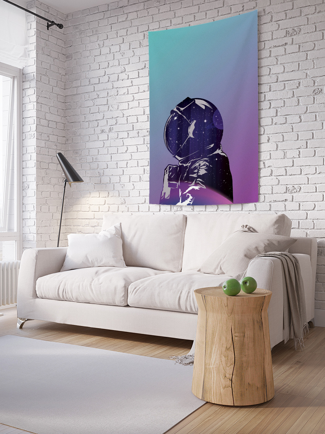 

Вертикальное фотопанно на стену JoyArty В открытом космосе 150x200 см, В открытом космосе