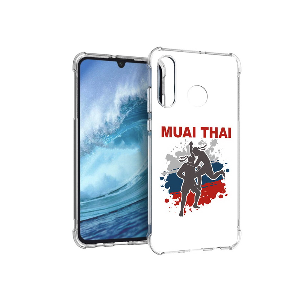 

Чехол MyPads Tocco для Huawei P30 Lite Муайтай, Прозрачный, Tocco