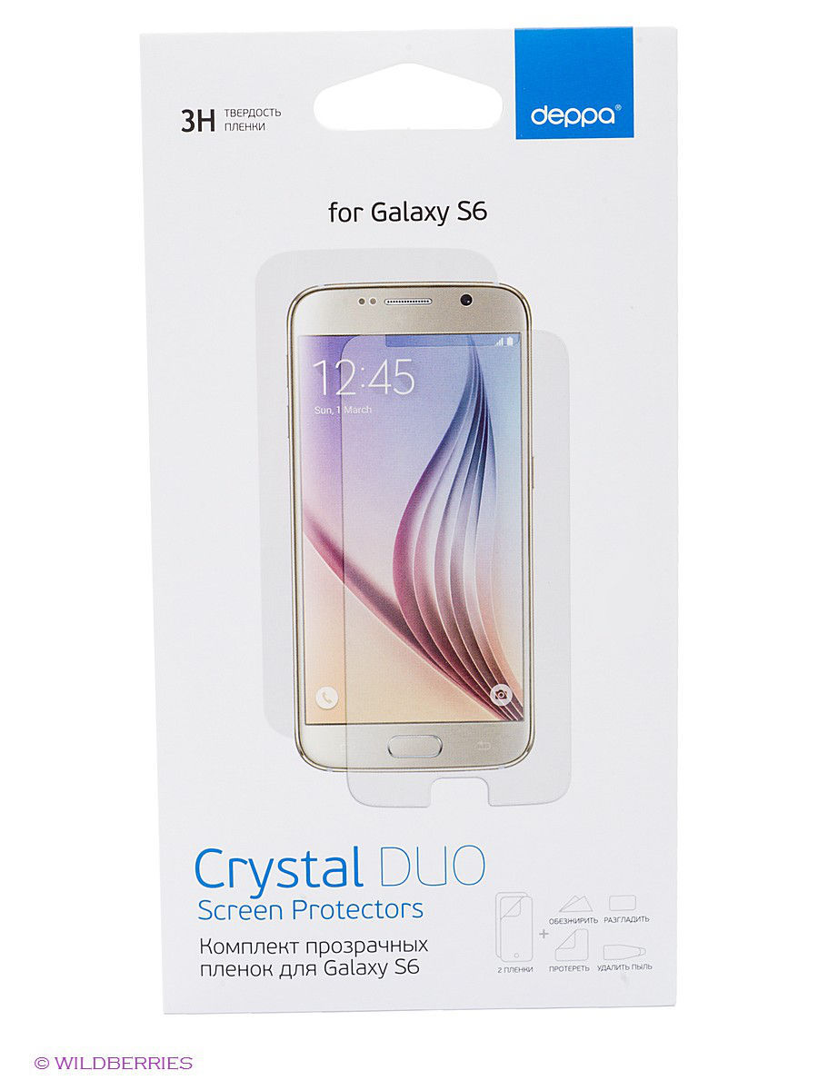 

Защитная пленка Deppa для Samsung Galaxy S6 прозрачный