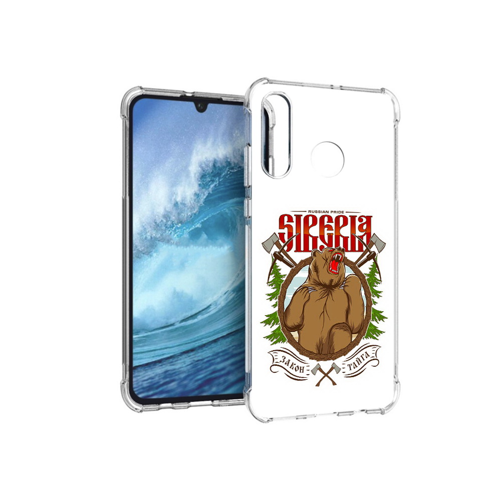 

Чехол MyPads Tocco для Huawei P30 Lite Тайга, Прозрачный, Tocco