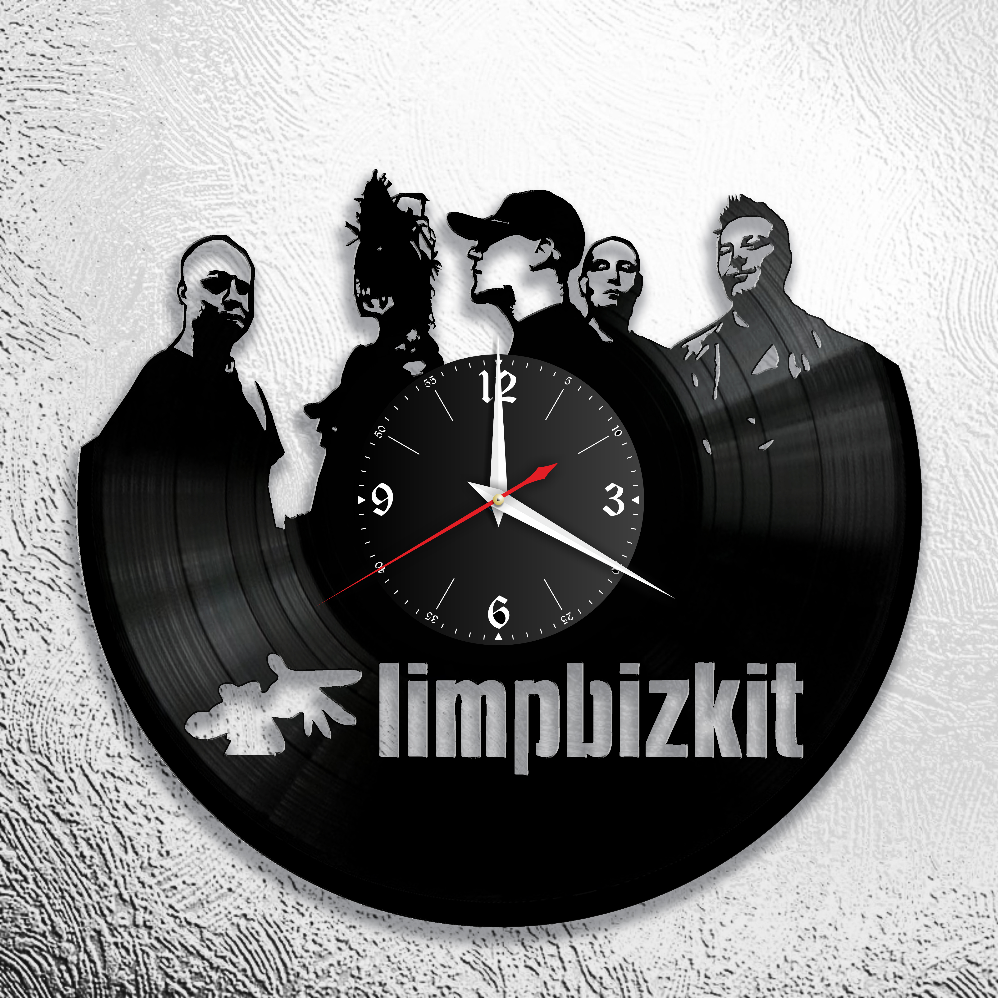 

Настенные часы из виниловой пластинки Limp Bizkit, Limp Bizkit