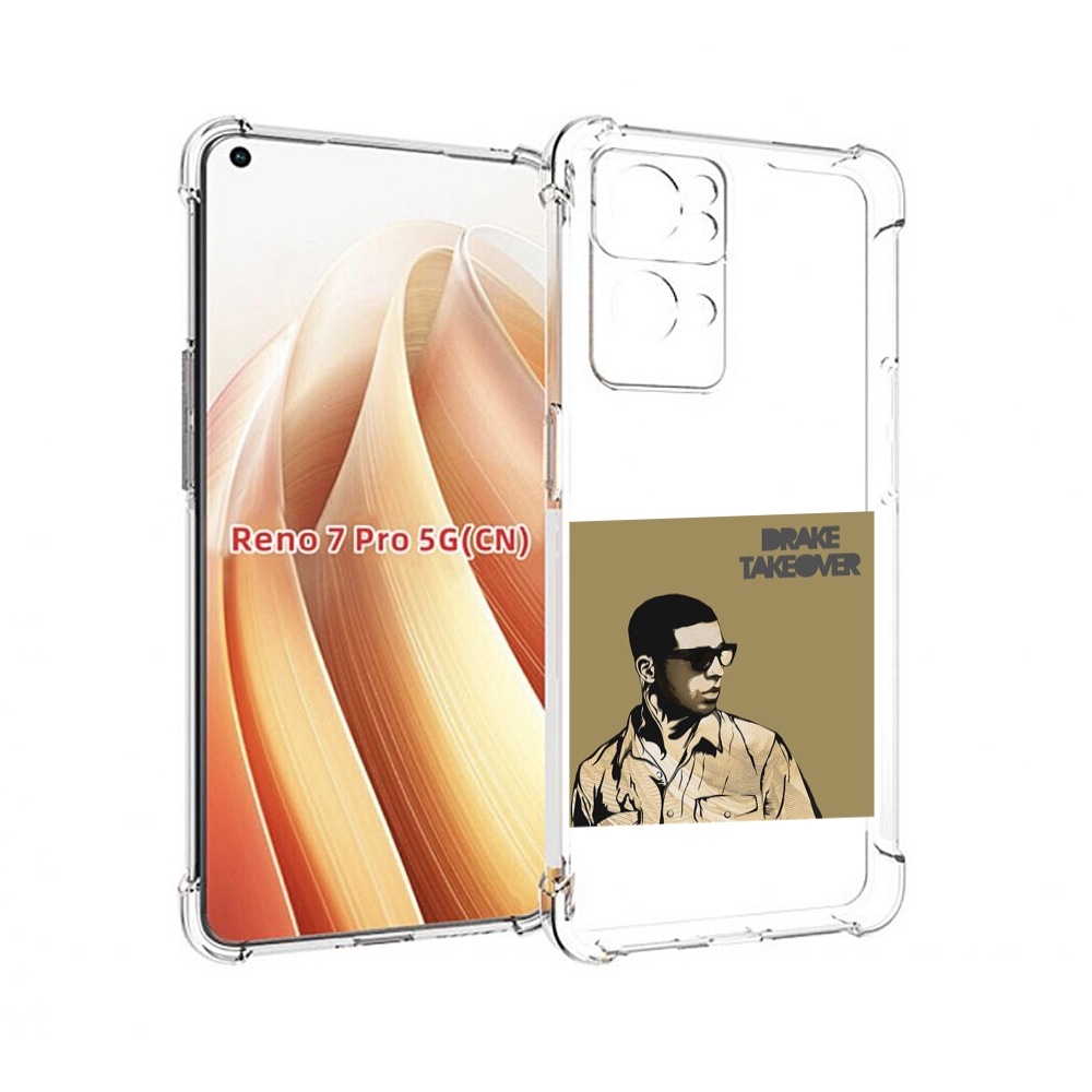 

Чехол MyPads Drake - Takeover для OPPO Reno7 Pro 5G, Прозрачный, Tocco