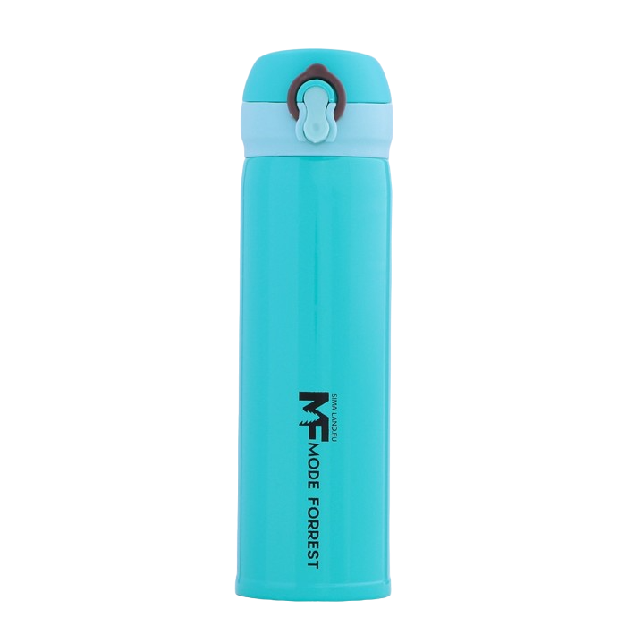 

Термос с кнопкой Mode Forrest 9085268 450мл, голубой, Голубой;черный, Mode Forrest