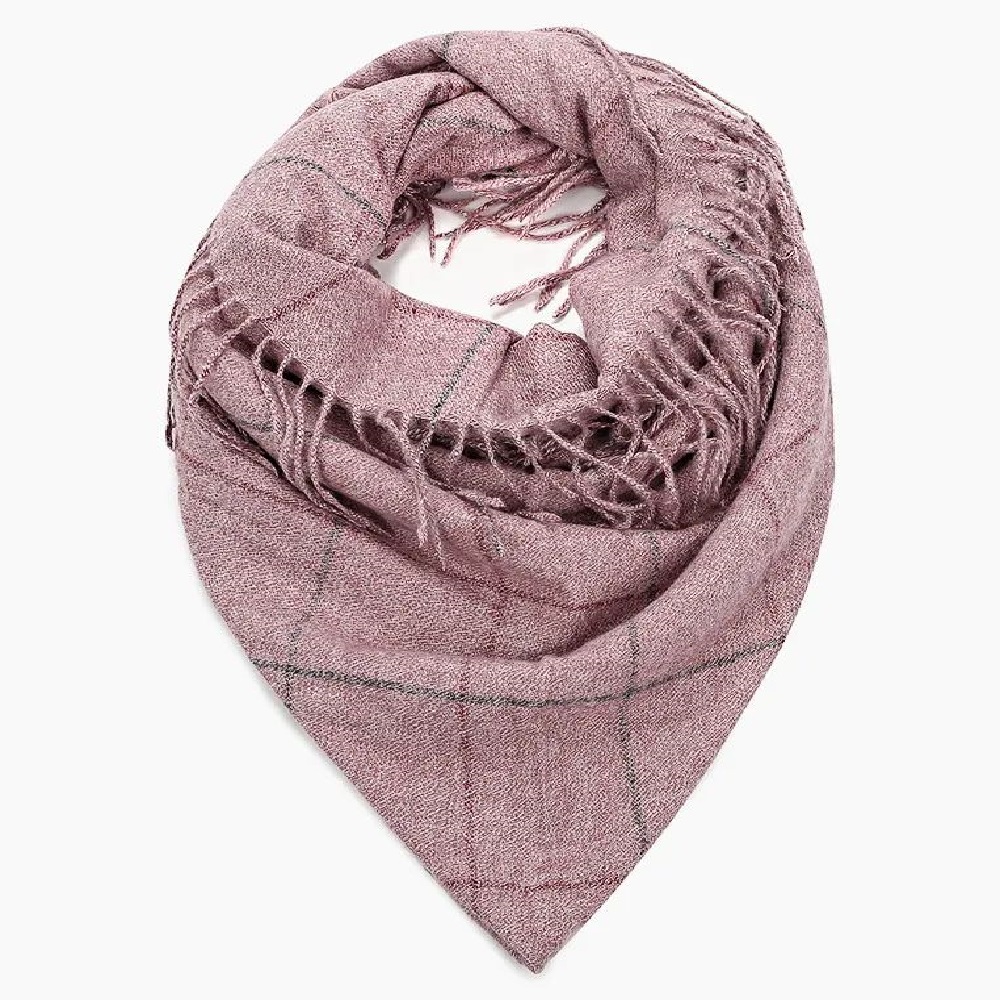 

Шарф женский Rosedena shawlcy9004 светло-коричневый, 100х100 см, shawlcy9004