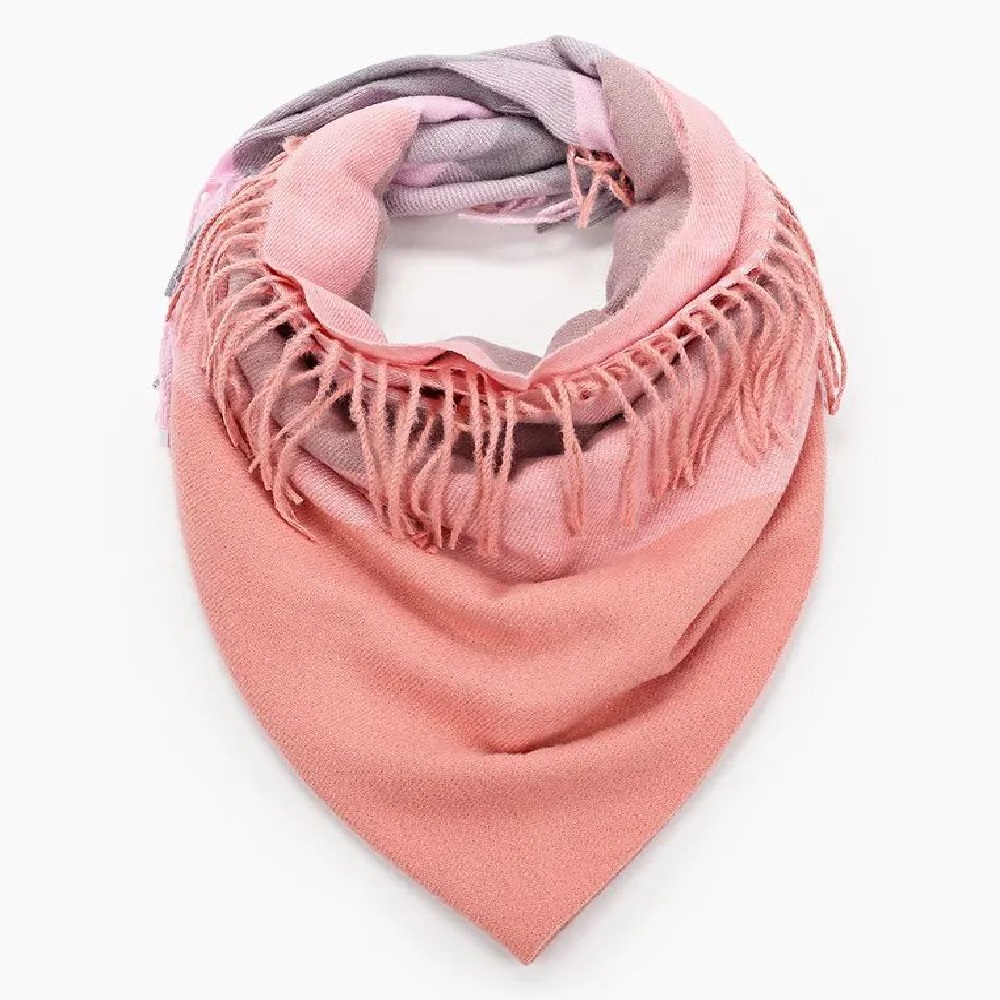

Платок женский Rosedena shawlcy2242 оранжевый, 100х100 см, shawlcy2242