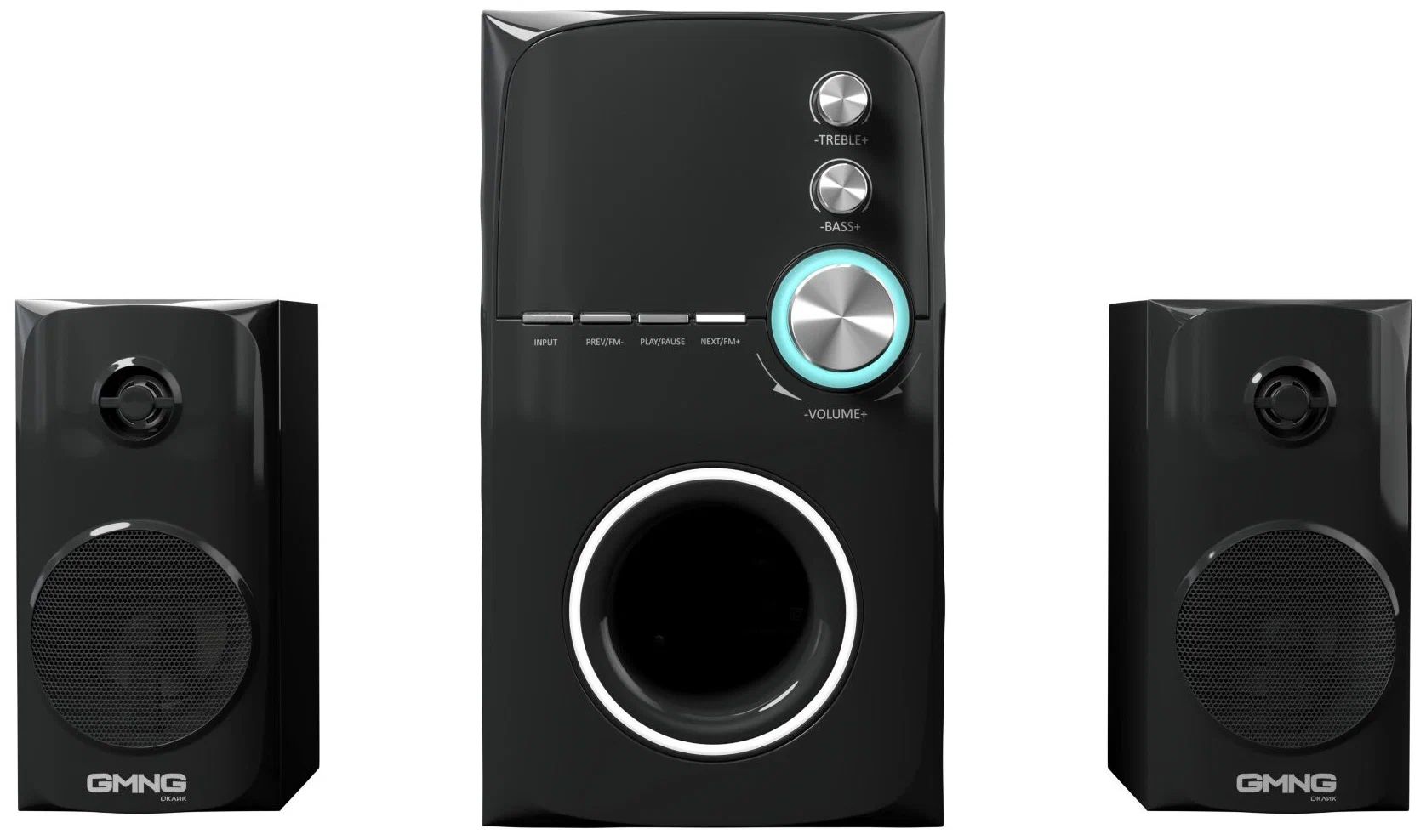 

Колонки Оклик GMNG OK-471 2.1 черный 60Вт BT