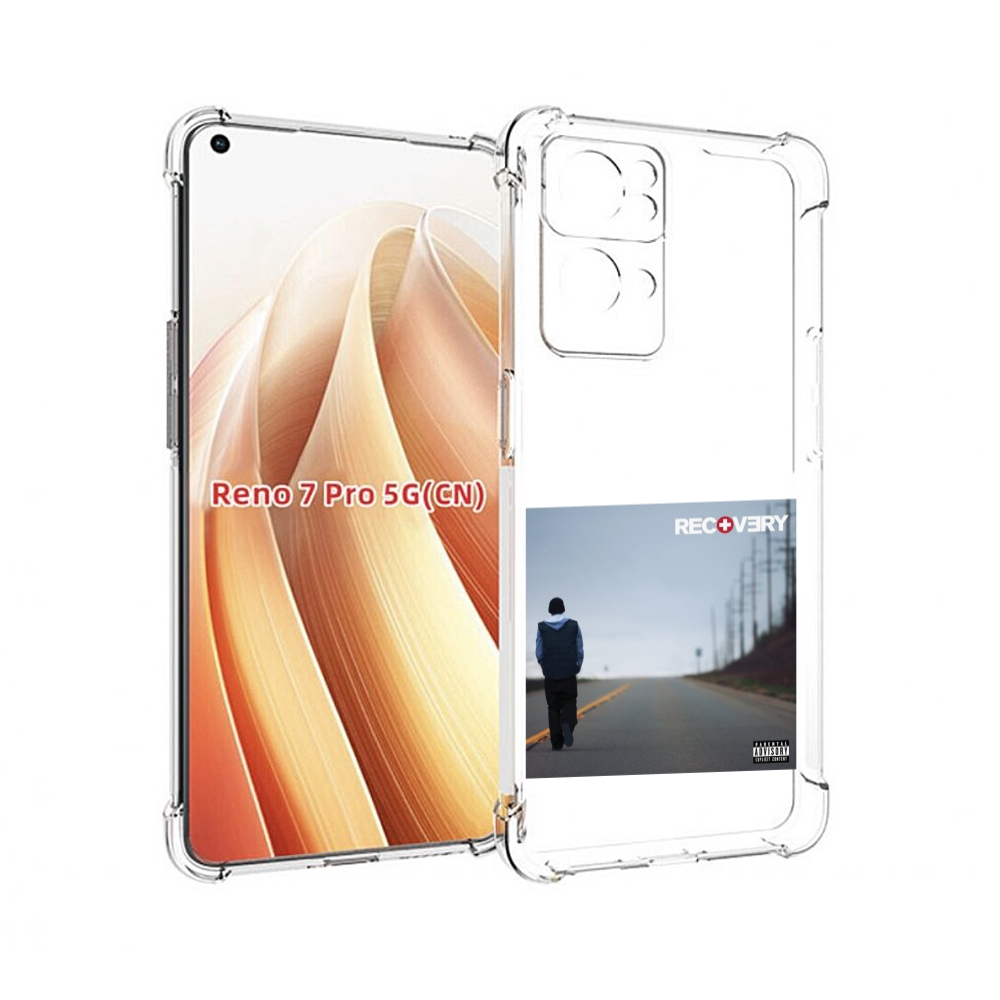 

Чехол MyPads Eminem RECOVERY для OPPO Reno7 Pro 5G, Прозрачный, Tocco