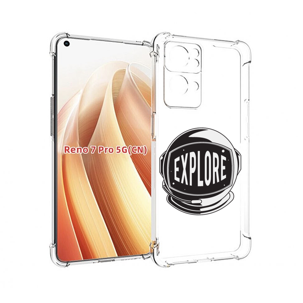 

Чехол MyPads Explore для OPPO Reno7 Pro 5G, Прозрачный, Tocco