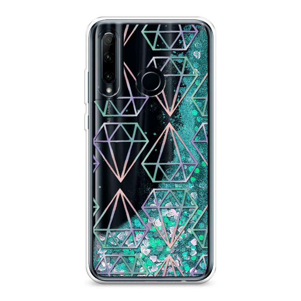 

Чехол Awog на Honor 10i/20 Lite 2019/20e "Бриллианты голографика", Разноцветный, 6104195-1
