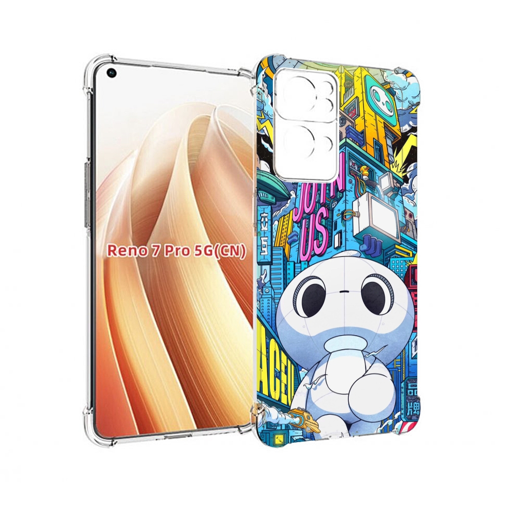

Чехол MyPads FaceU для OPPO Reno7 Pro 5G, Прозрачный, Tocco