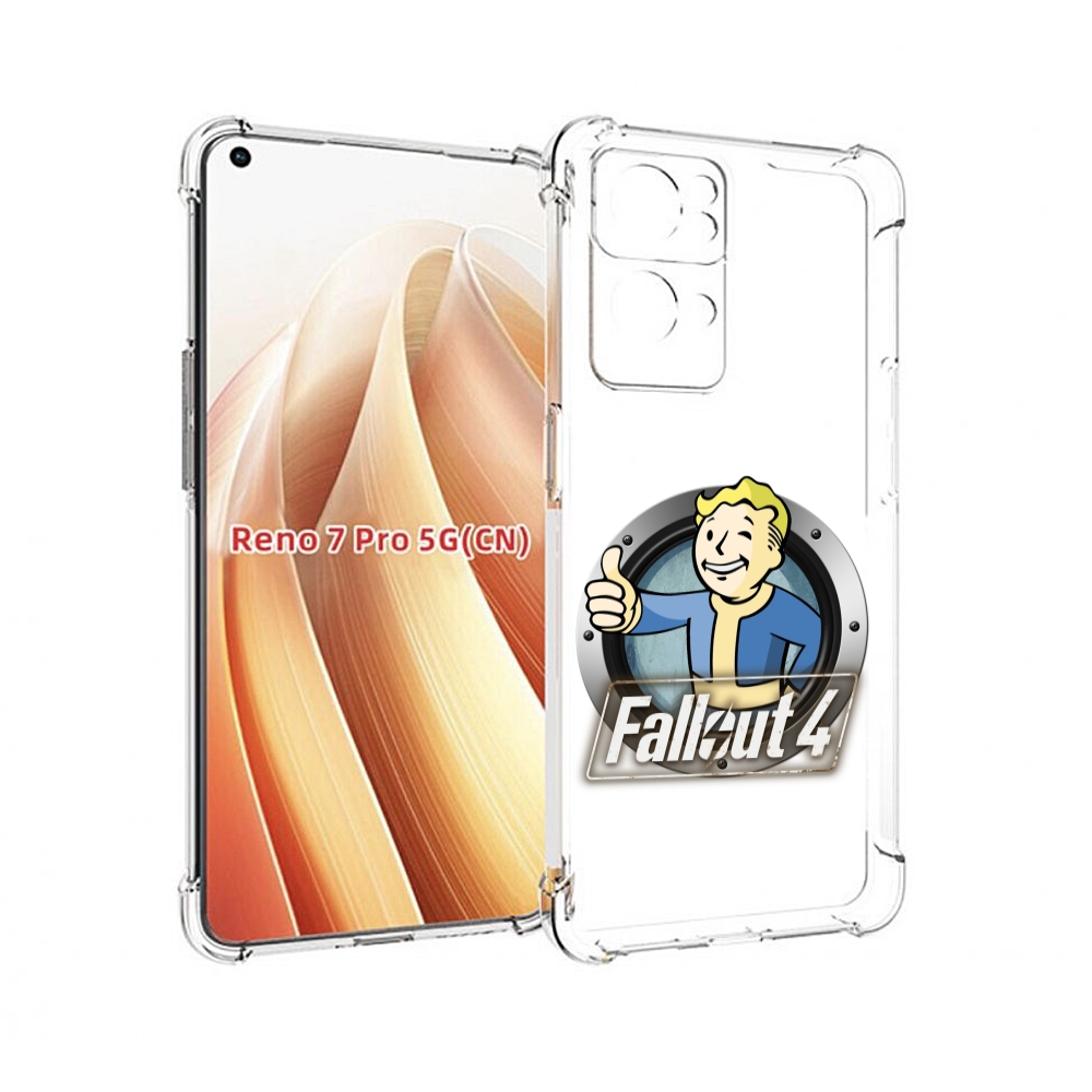 

Чехол MyPads Fallout-4 для OPPO Reno7 Pro 5G, Прозрачный, Tocco