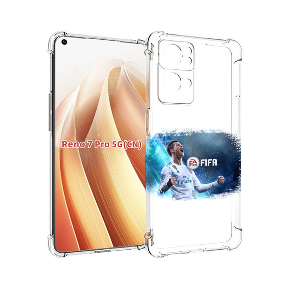 

Чехол MyPads FiFA логотип для OPPO Reno7 Pro 5G, Прозрачный, Tocco