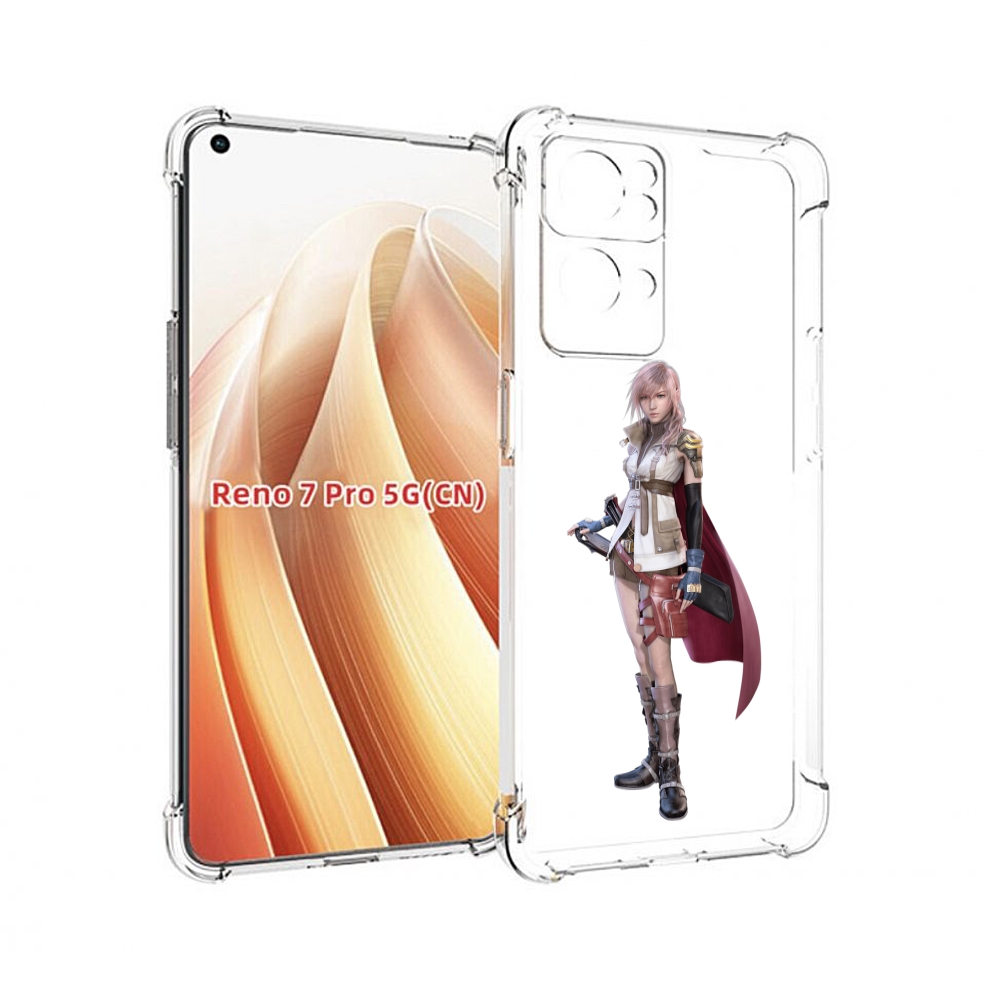 

Чехол MyPads Final-Fantasy для OPPO Reno7 Pro 5G, Прозрачный, Tocco
