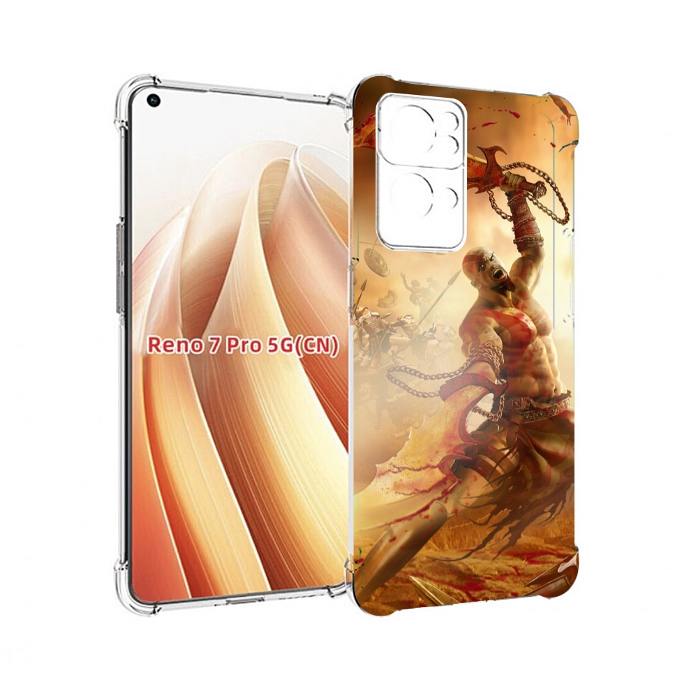 

Чехол MyPads God Of War III для OPPO Reno7 Pro 5G, Прозрачный, Tocco