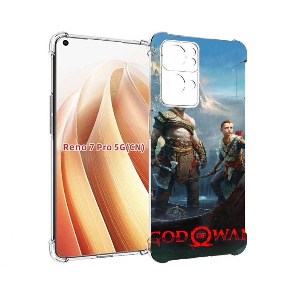 

Чехол MyPads God Of War Кратос Атрей для OPPO Reno7 Pro 5G, Прозрачный, Tocco