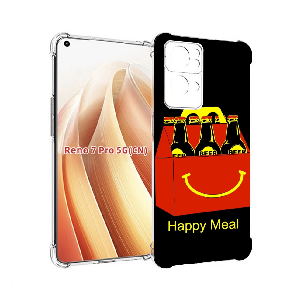 

Чехол MyPads Happy Meal для OPPO Reno7 Pro 5G, Прозрачный, Tocco