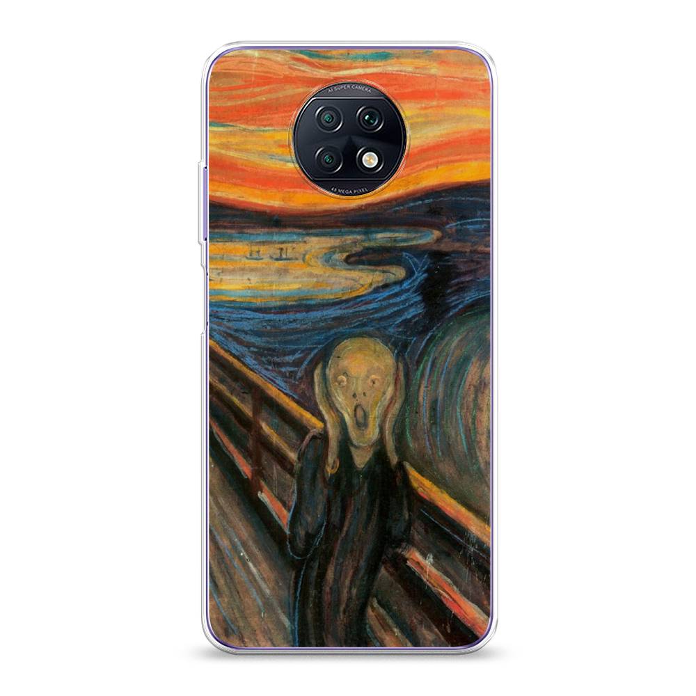 

Чехол Awog на Xiaomi Redmi Note 9T "Крик", Разноцветный, 39650-9