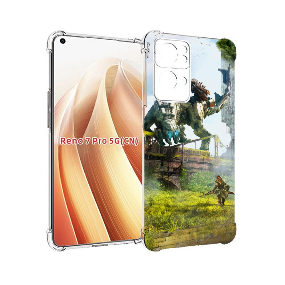 

Чехол MyPads Horizon Zero Dawn для OPPO Reno7 Pro 5G, Прозрачный, Tocco