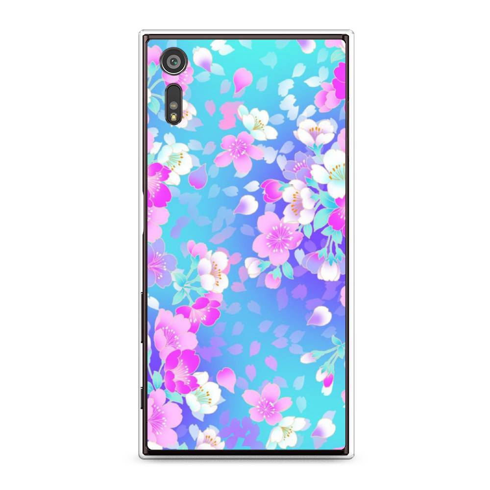 

Чехол Awog на Sony Xperia XZ "Яблоневые цветы", Разноцветный, 51450-8