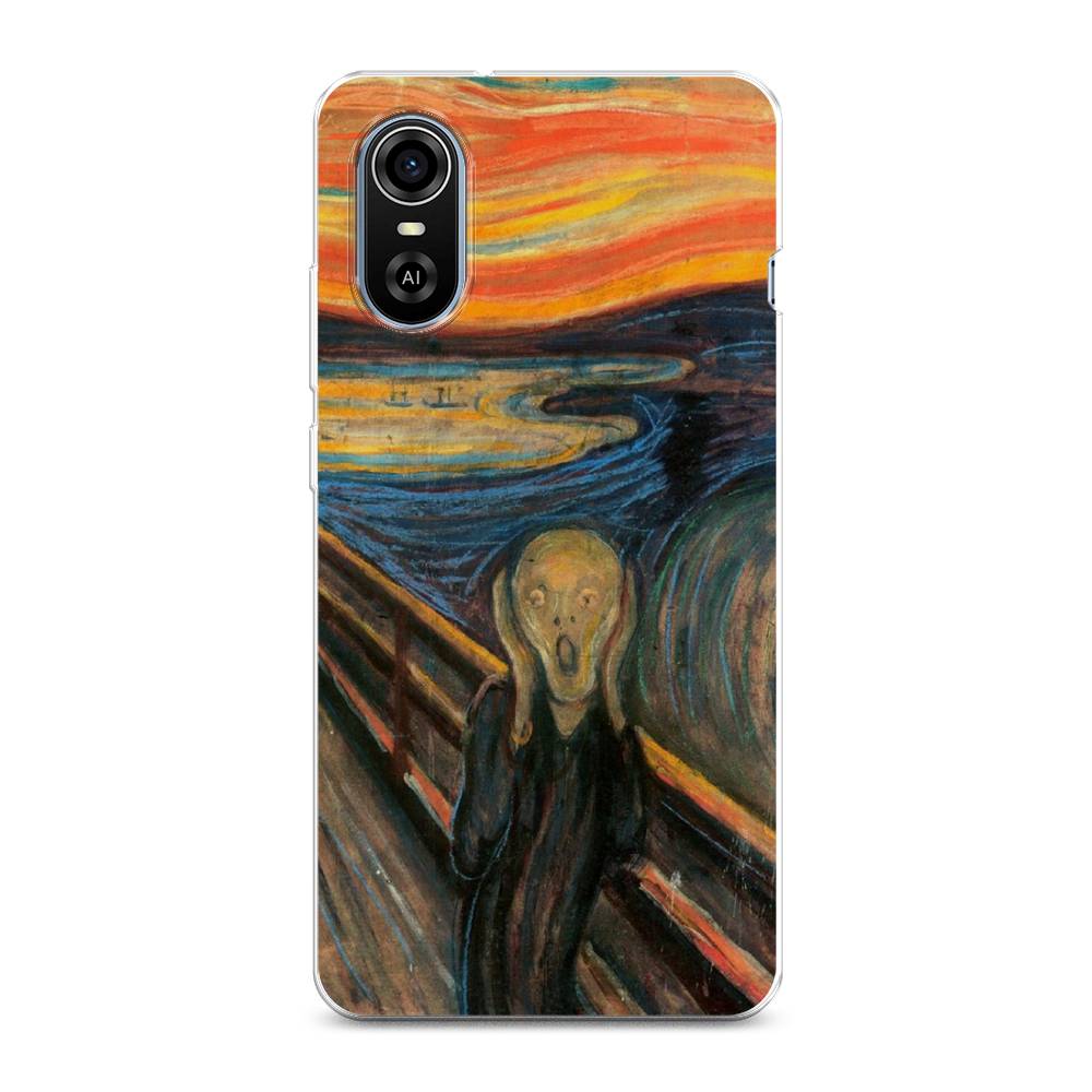 

Чехол Awog на ZTE Blade A31 Plus / ЗТЕ Блэйд A31 Plus "Крик", Разноцветный, 135750-9