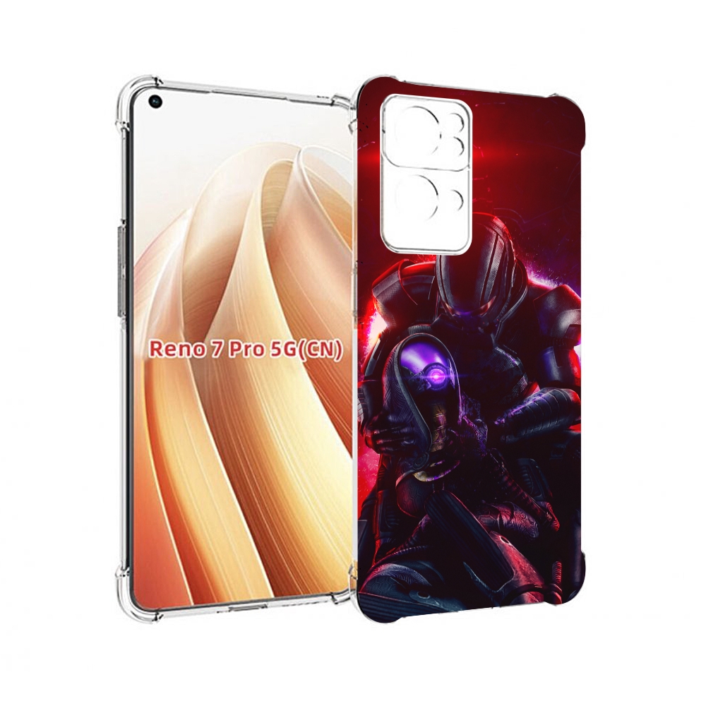 

Чехол MyPads Mass Effect для OPPO Reno7 Pro 5G, Прозрачный, Tocco