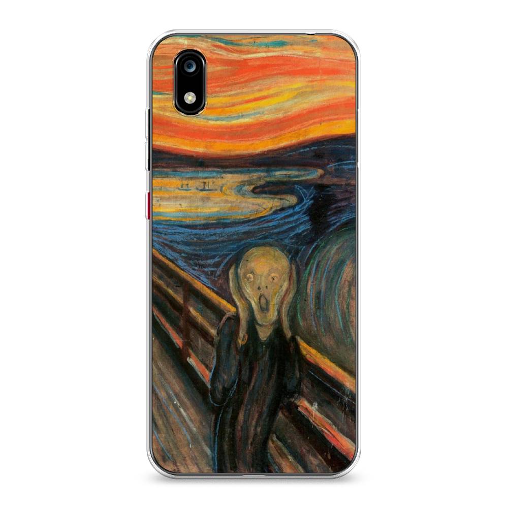 

Чехол Awog на ZTE Blade A7 2019 / ЗТЕ Блэйд A7 2019 "Крик", Разноцветный, 133150-9