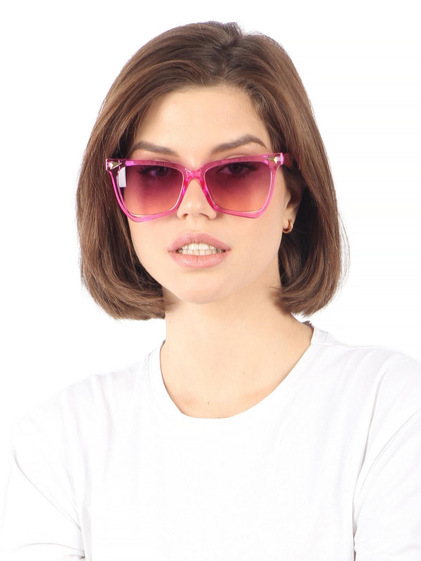 

Солнцезащитные очки женские Pretty Mania DD094 фиолетовые, DD094