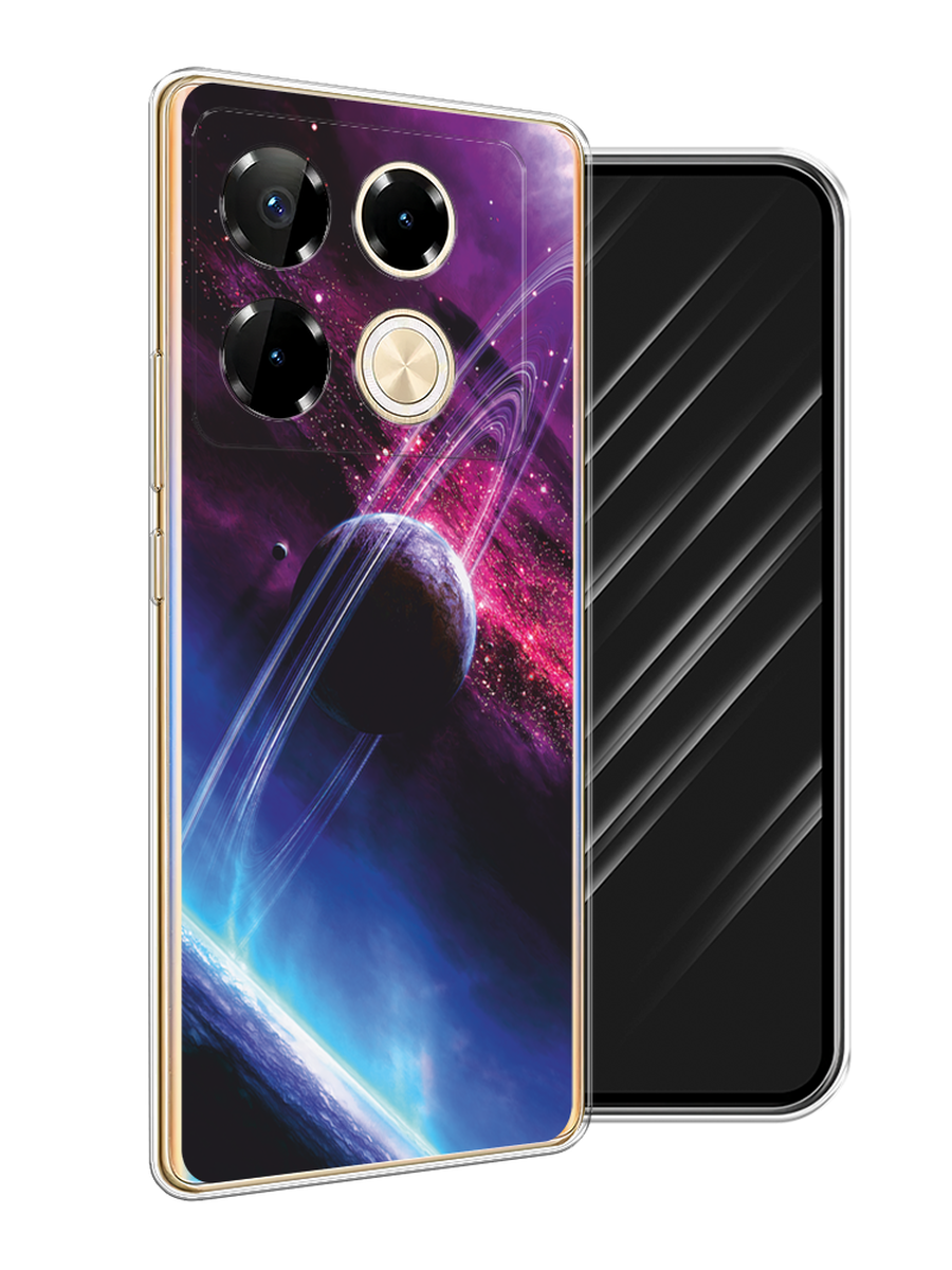 

Чехол Awog на Infinix Note 40 Pro "Космос 17", Черный;фиолетовый, 3105750-1